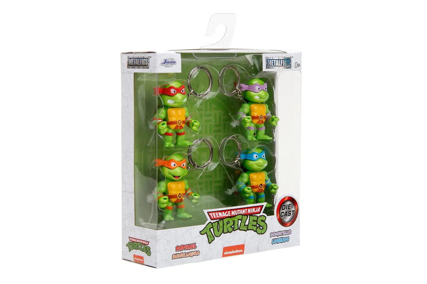 TMNT 2,5″ LLAVEROS SET DE 4 1