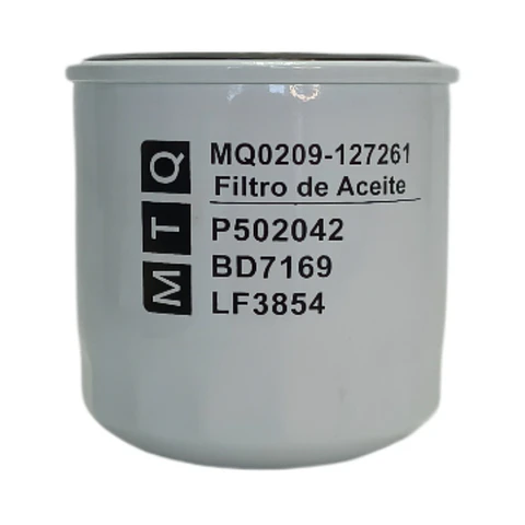 FILTRO DE ACEITE P502042 | LF3854 | BD7169 MTQ