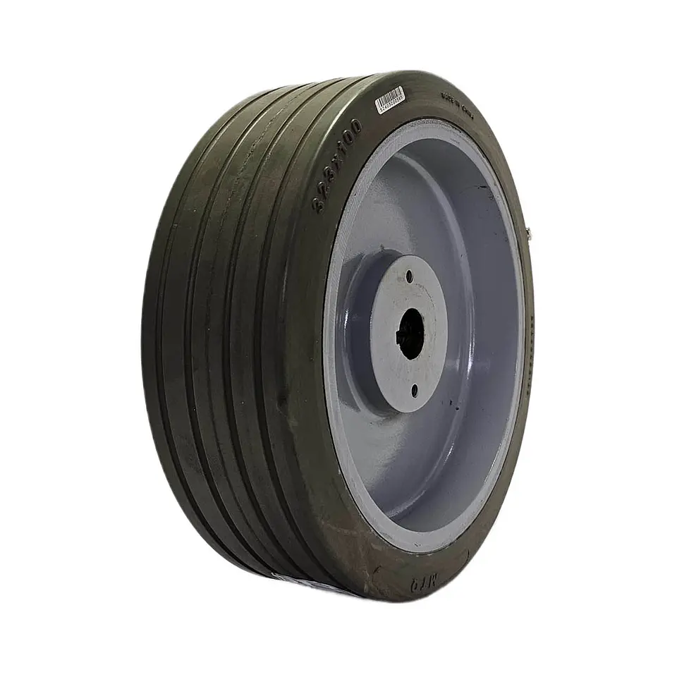 RUEDA MACIZA 323×100 PARA PLATAFORMAS TIJERA 1