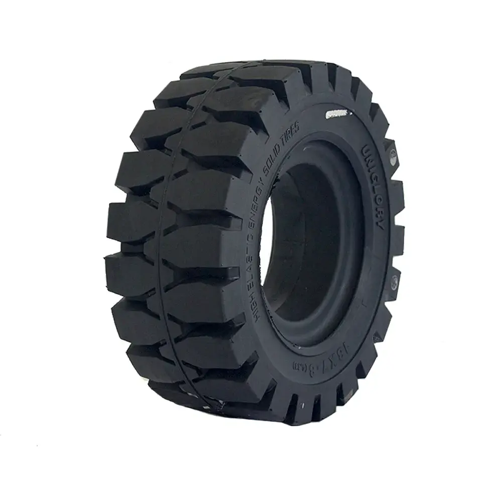 NEUMATICO MACIZO 18X7-8 SOLIDPLUS 800 UNIGLORY GRUA HORQUILLA 1
