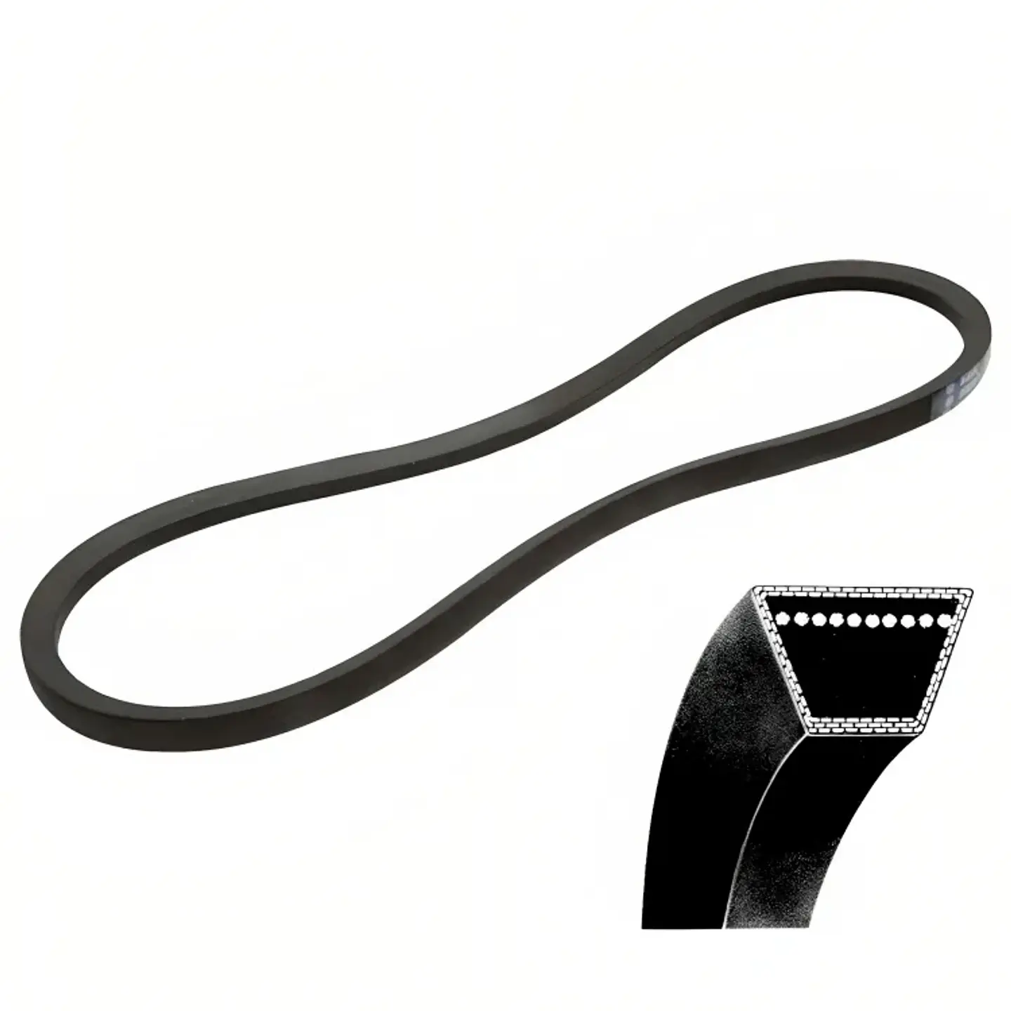 CORREA TRAPEZOIDAL A38 13X975 LISA O DENTADA 1
