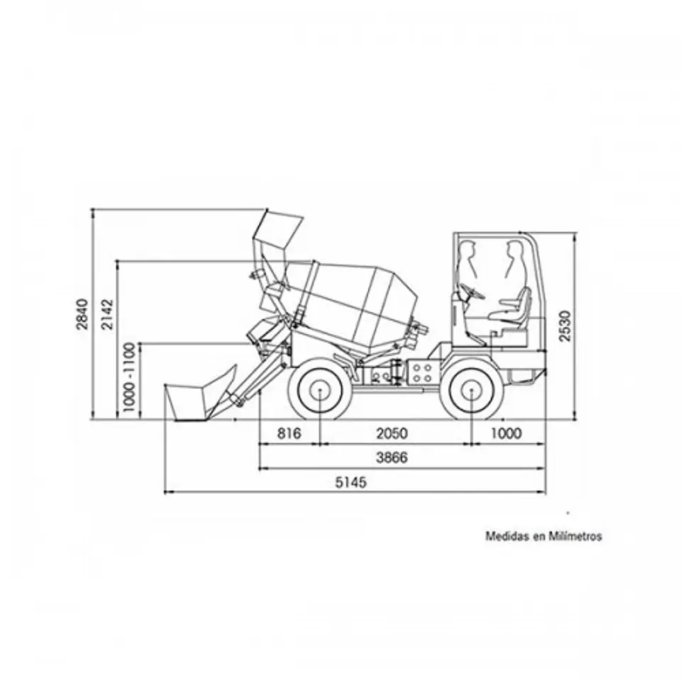 AUTOHORMIGONERA CARMIX 3.5TT 4
