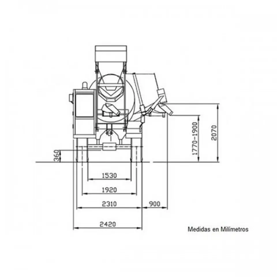 AUTOHORMIGONERA CARMIX 5.5 XL 2