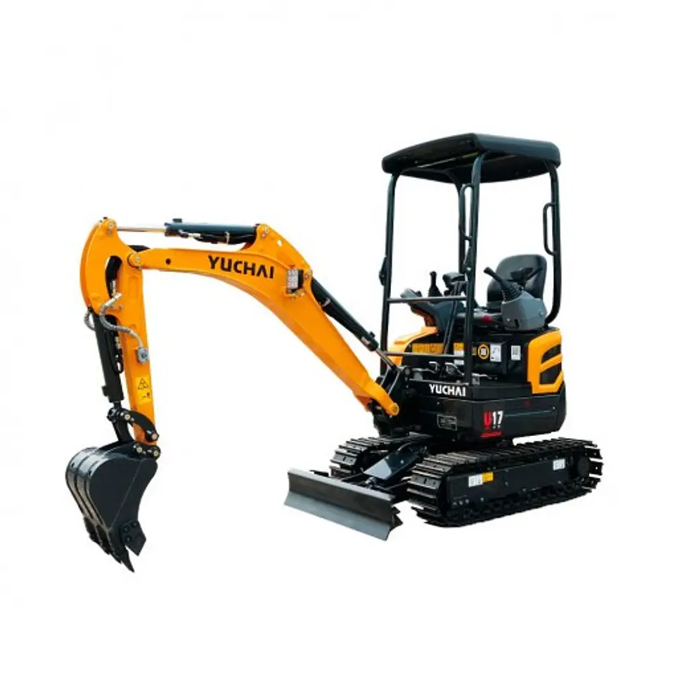 MINIEXCAVADORA YUCHAI U17 CANOPY 1