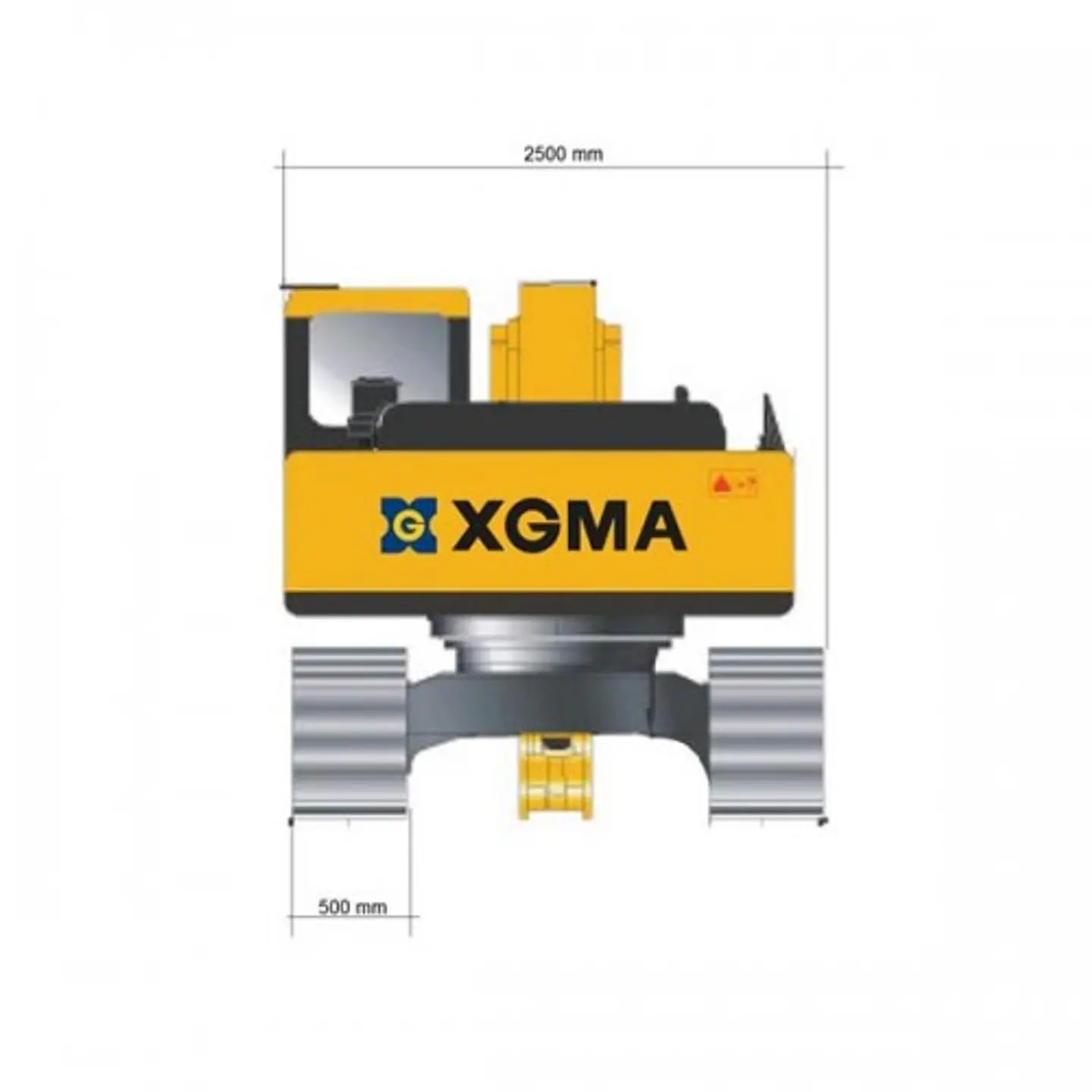 EXCAVADORA XGMA XG815EL 3