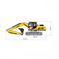 EXCAVADORA XGMA XG815EL - Miniatura 4