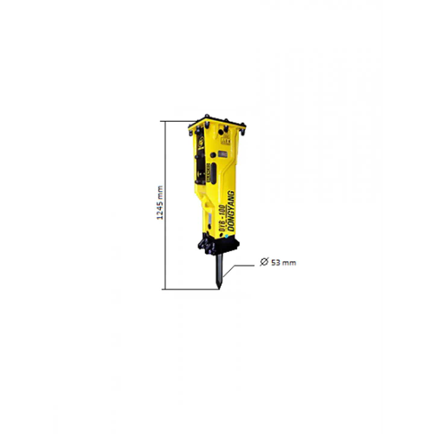 Martillo Hidráulico Dongyang DYB-100S 3