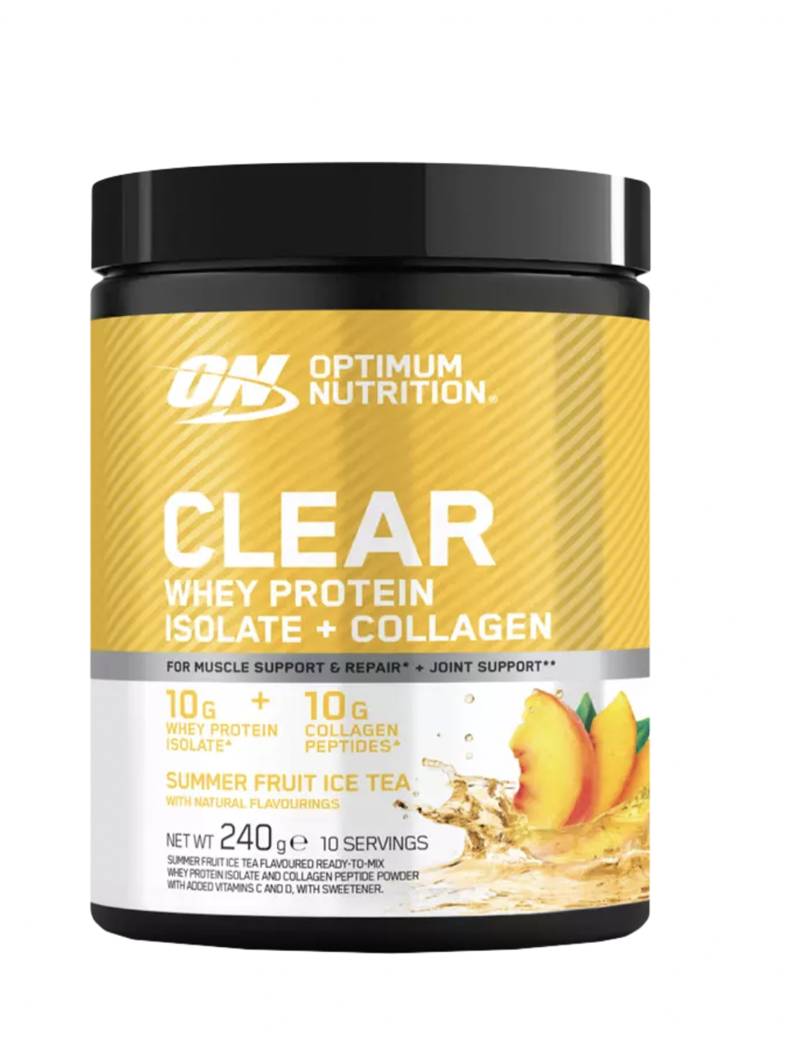 Clear Whey Protein Isolate + Collagen 1