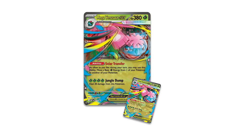 MEGA VENUSAUR EX PREMIUM COLLECTION INGLES 2