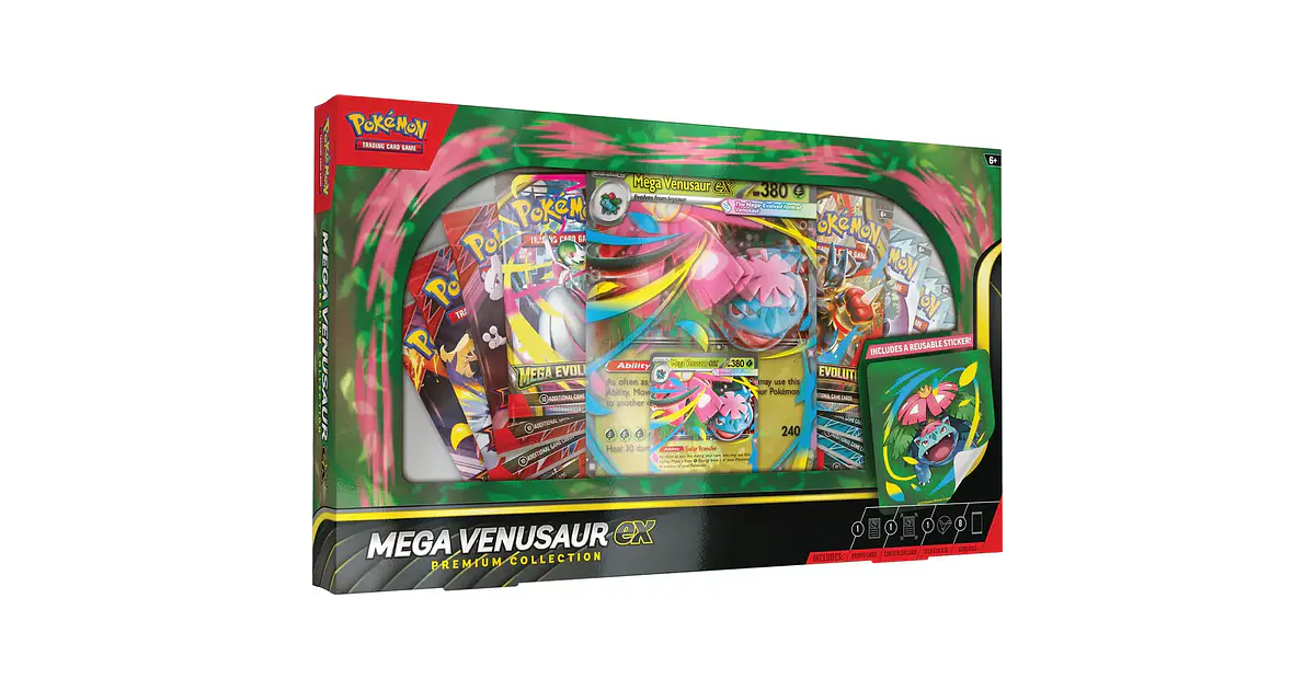 MEGA VENUSAUR EX PREMIUM COLLECTION ESPAÑOL