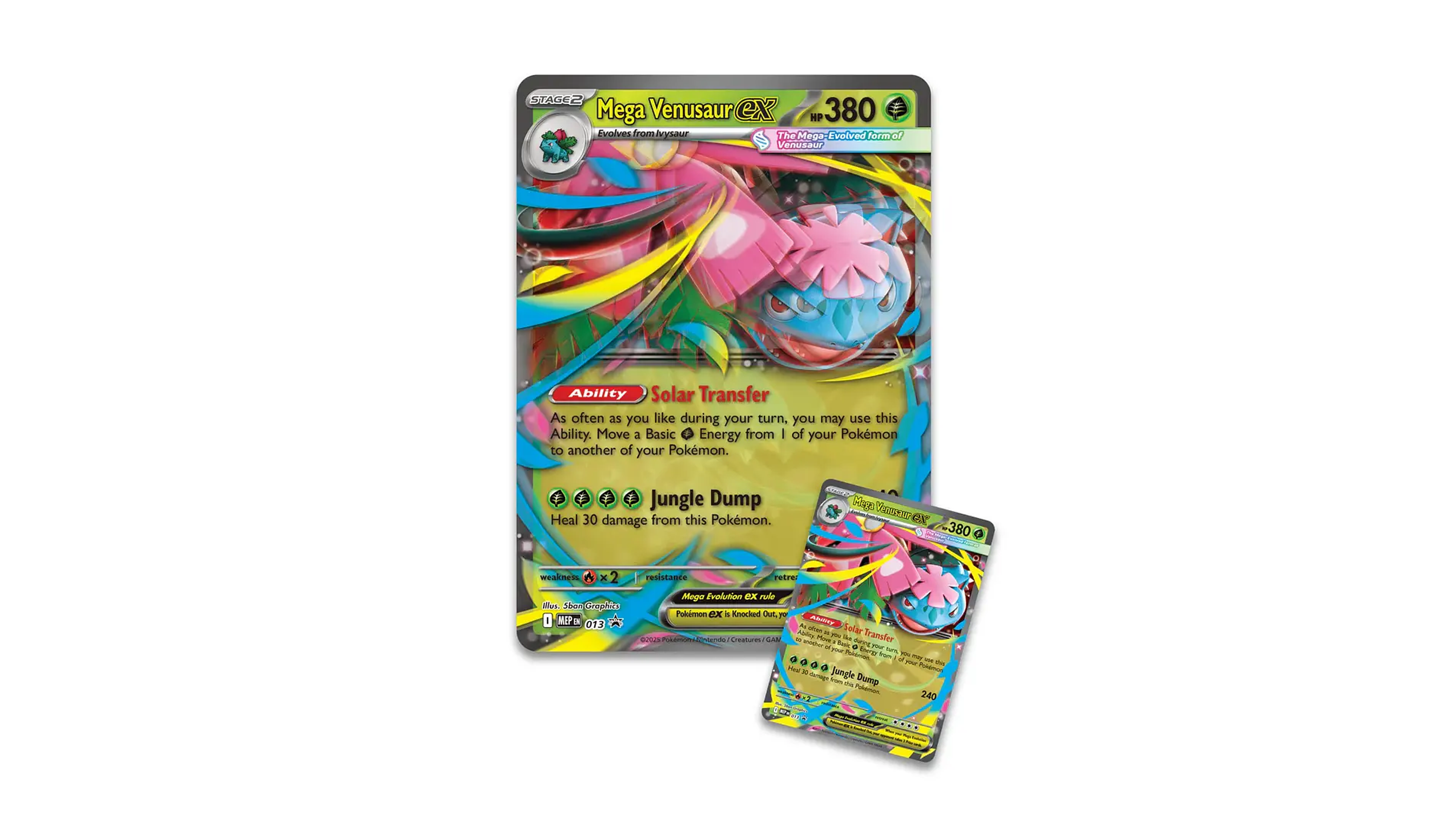MEGA VENUSAUR EX PREMIUM COLLECTION ESPAÑOL 2