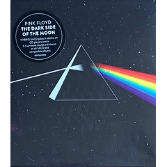 Pink Floyd - Dark Side Of The Moon - Super Audio Cd - Sacd - Híbrido - Multicanal - Stereo - Remasterizado - 5.1ch Surround Sound - Disco Hecho en Japón - Empacado En U.S.A.