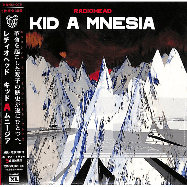 Radiohead - Kid A Mnesia - 3 CDs  - HQ - Bonus Tracks - Hecho En Japón 1
