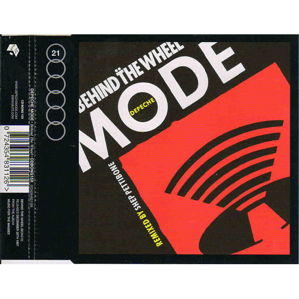 Depeche Mode -  Behind The Wheel - CD Single 