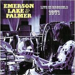 Emerson Lake & Palmer / Live in Brussels / Cd / Bootleg (Silver)