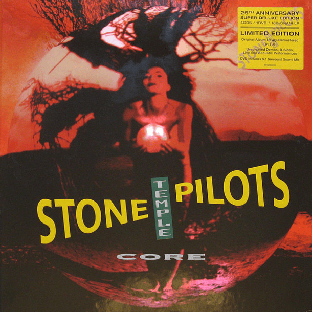 Stone Temple Pilots - Core - 4 Cds + 1 Dvd + 1 Vinilo 180 Gramos - Nuevo Y Sellado 