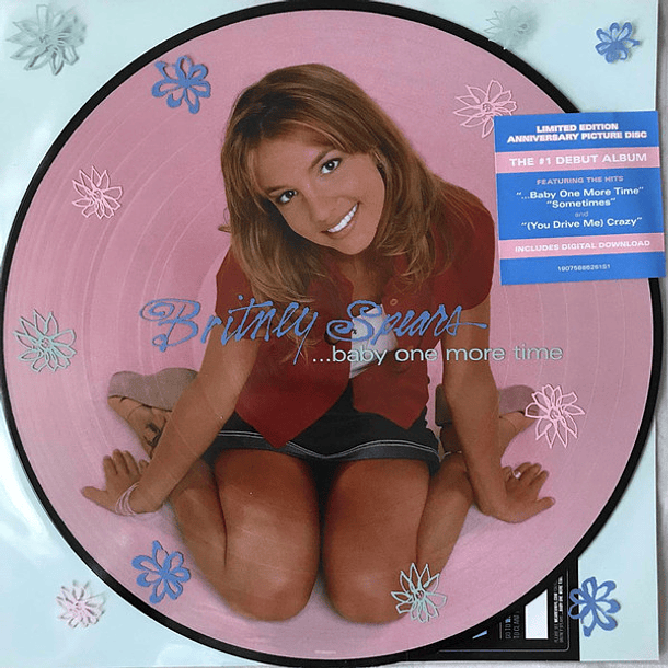 Britney Spears - ...Baby One More Time - Vinilo - Edición Limitada - Picture Disc - Nuevo Y Sellado 