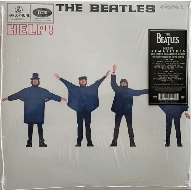 The Beatles - HELP! - Lp 180 Gramos - Nuevo Y Sellado 