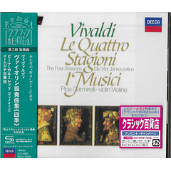 Vivaldi, I Musici, Pina Carmirelli – Le Quattro Stagioni / The Four Seasons / Die Vier Jahreszeiten Shm-Cd / Japonés