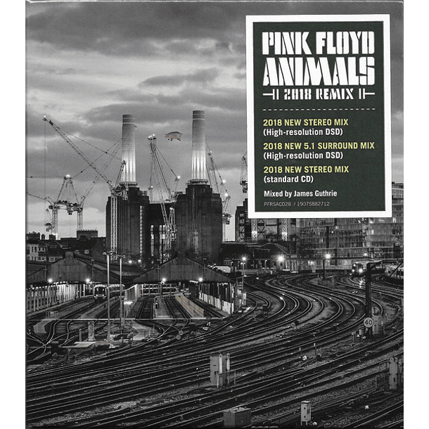 Pink Floyd - Animals Remix 2018 - Super Audio Cd Sacd - Edición Limitada - Disco Hecho En Japón - Empacado En U.S.A. 