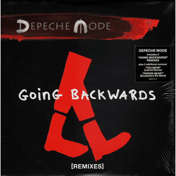 Depeche Mode - Going Backwards [Remixes] - 2 LPs Vinilo - Nuevo Y Sellado 