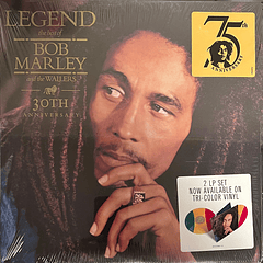 Bob Marley And The Wailers - Legend (The Best Of Bob Marley And The Wailers) - Vinilo Doble - 30th Anniversary Edition - Tri-Color