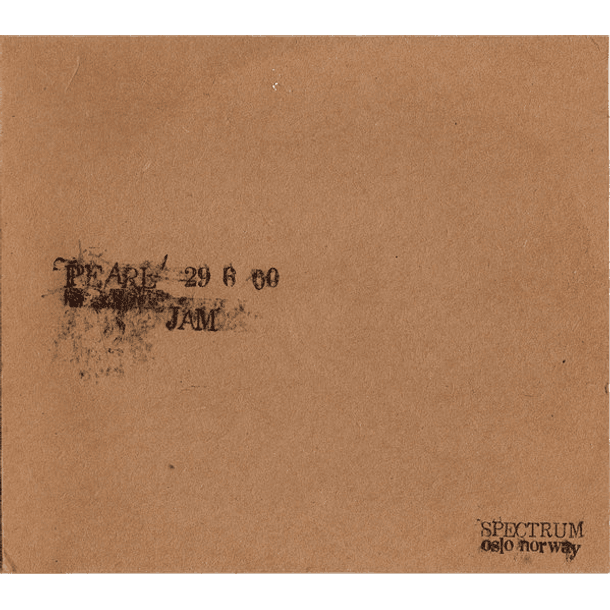 Pearl Jam - 29 6 00, Spectrum - Oslo - Norway - 2 Cds - Digipack 