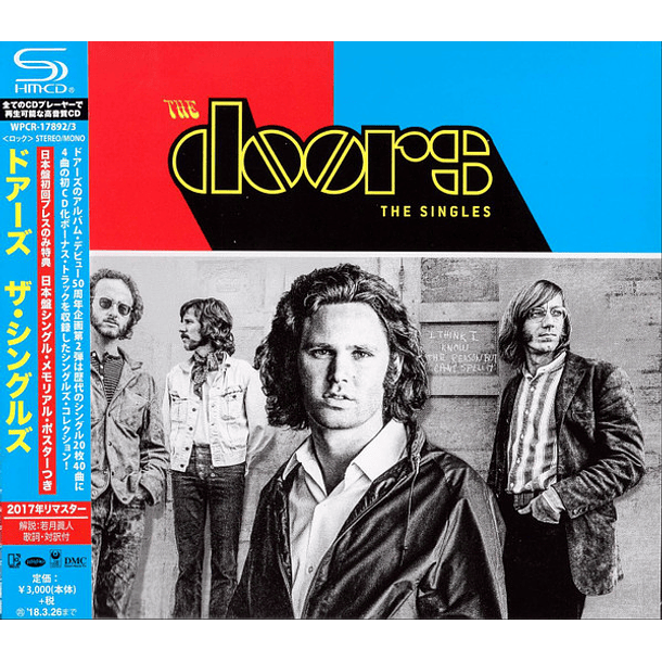 The Doors - The Singles - Shm-Cd - 2 Cds - Hecho En Japón 