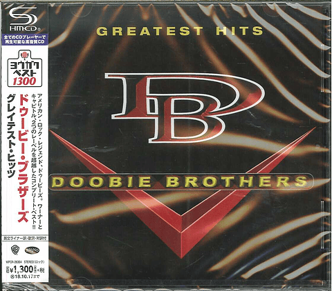Doobie Brothers - Greatest Hits - Shm-Cd - Cd - Hecho En Japón - Nuevo Y Sellado