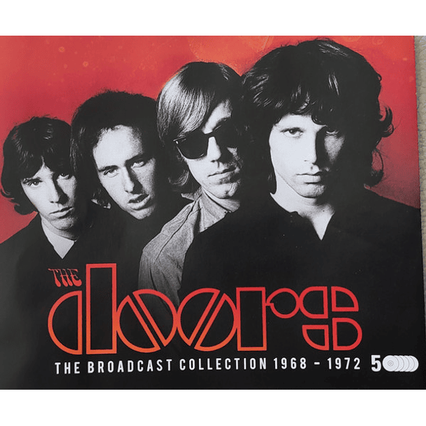 The Doors - The Broadcast Collection 1968 - 1972 - 5 Cds - Bootleg (Silver) - Nuevo Y Sellado 