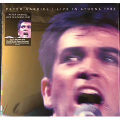 Peter Gabriel - Live In Athens 1987 - Vinilo Doble - 180 Gramos