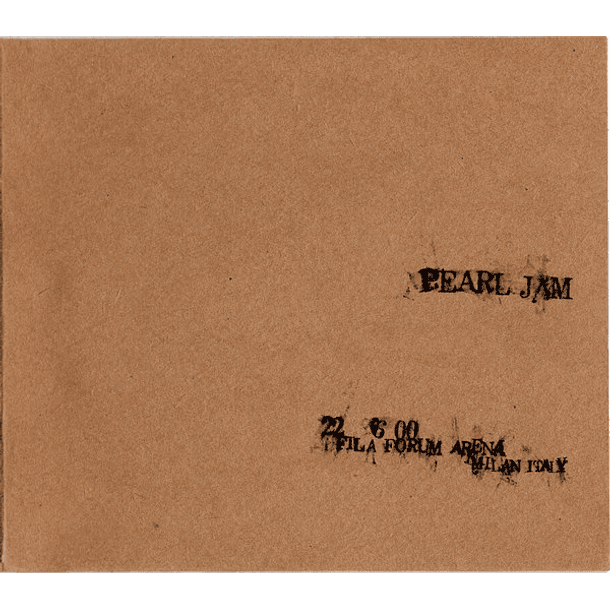 Pearl Jam - 22 6 00 - Fila Forum Arena - Milan, Italy - 2 Cds - Nuevo Y Sellado 