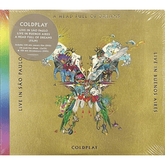 Coldplay / Live In Buenos Aires / Live In São Paulo / A Head Full Of Dreams / 2 Cd + 2 Dvd