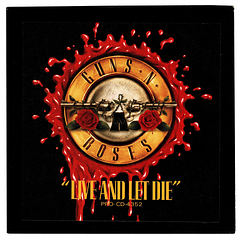 Guns N' Roses - Live And Let Die - Promo Cd Single