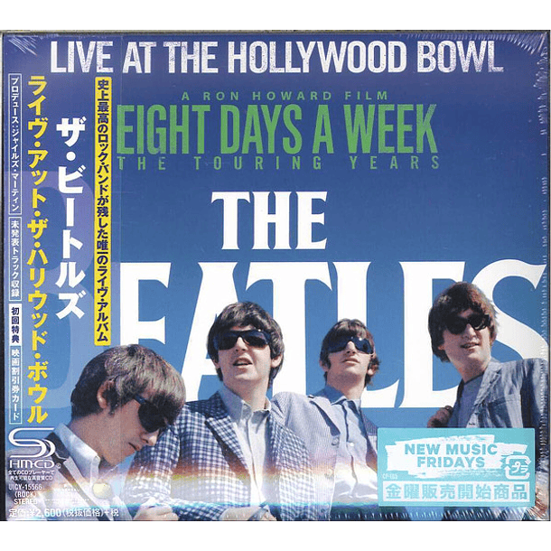 The Beatles - Live At The Hollywood Bowl - Shm-Cd - Cd -  Bonus Tracks - Hecho En Japón 