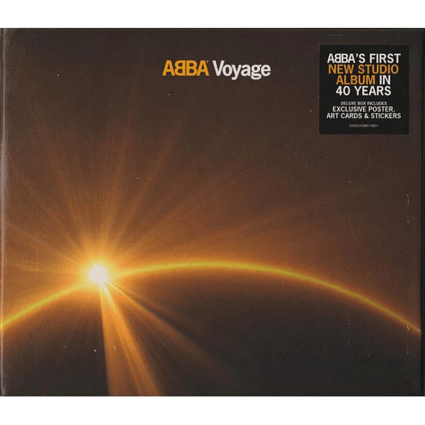 Abba - Voyage - Cd - Deluxe Box - Poster + Art Cards + Stickers 