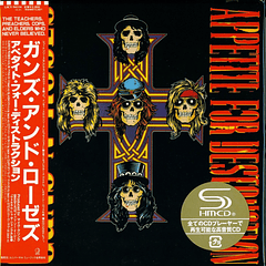 Guns N' Roses - Appetite For Destruction - Shm-Cd -  Cd - Mini Lp - Hecho En Japón