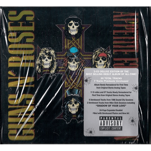 Guns N' Roses – Appetite For Destruction - 2 Cd - Deluxe 