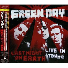 Green Day – Last Night On Earth (Live In Tokyo) - Cd - Japonés