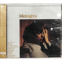 Taylor Swift  – Midnights - Cd - Bonus Tracks - Japonés