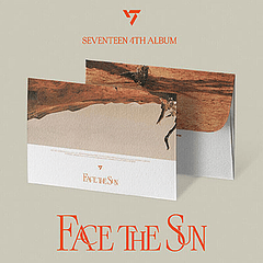 SEVENTEEN - FACE THE SUN - 4th Album WEVERSE Version QR Holder - Photo Cards - Guide