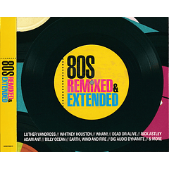 Varios Artistas – 80s Remixed & Extended - 3 Cds - Digipack