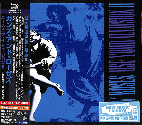 Guns N' Roses – Use Your Illusion II - Shm-Cd - 2 Cds - Hecho En Japón - Nuevo Y Sellado