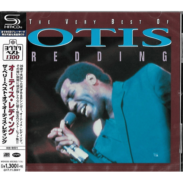 Otis Redding – The Very Best Of Otis Redding - Shm-Cd - Cd - Hecho En Japón - Nuevo Y Sellado 