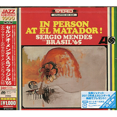Sergio Mendes And Brasil '65* – In Person At El Matador! - Cd - Japonés