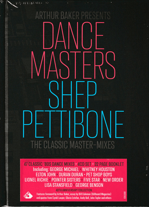 Arthur Baker / Shep Pettibone – Dance Masters: Shep Pettibone (The Classic Master-Mixes) - 4 Cds - Hecho En Europa - Nuevo Y Sellado