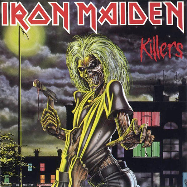 Correa de guitarra Perri's Leathers Iron Maiden "Killers" P25INM-1333