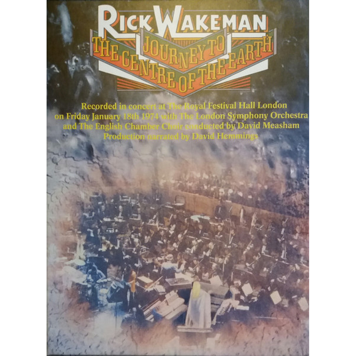 Rick Wakeman – Journey To The Centre Of The Earth - 3 Cds +