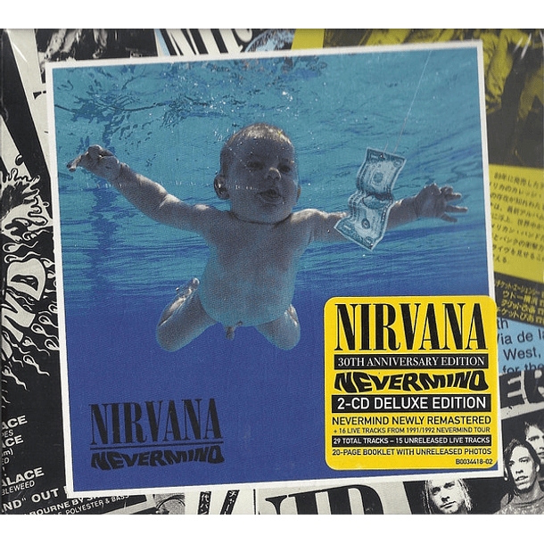 Nirvana – Nevermind - 2 Cds - Remasterizado - 30th Anniversary - Deluxe Edition  
