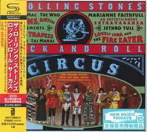 The Rolling Stones – The Rolling Stones Rock And Roll Circus - Shm-Cd - 2 Cds - Remasterizado - Deluxe Edition - Hecho En Japón